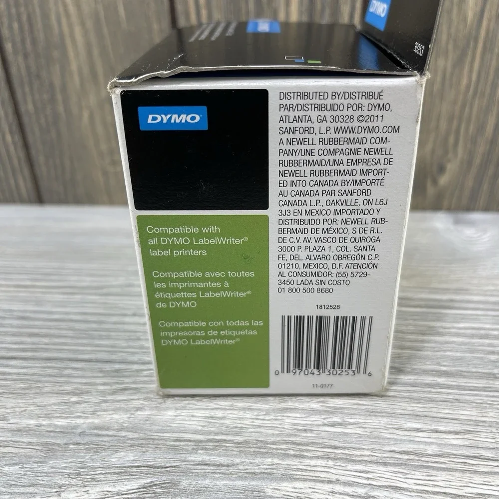 Dymo 30253 White Address Label 1 1/8