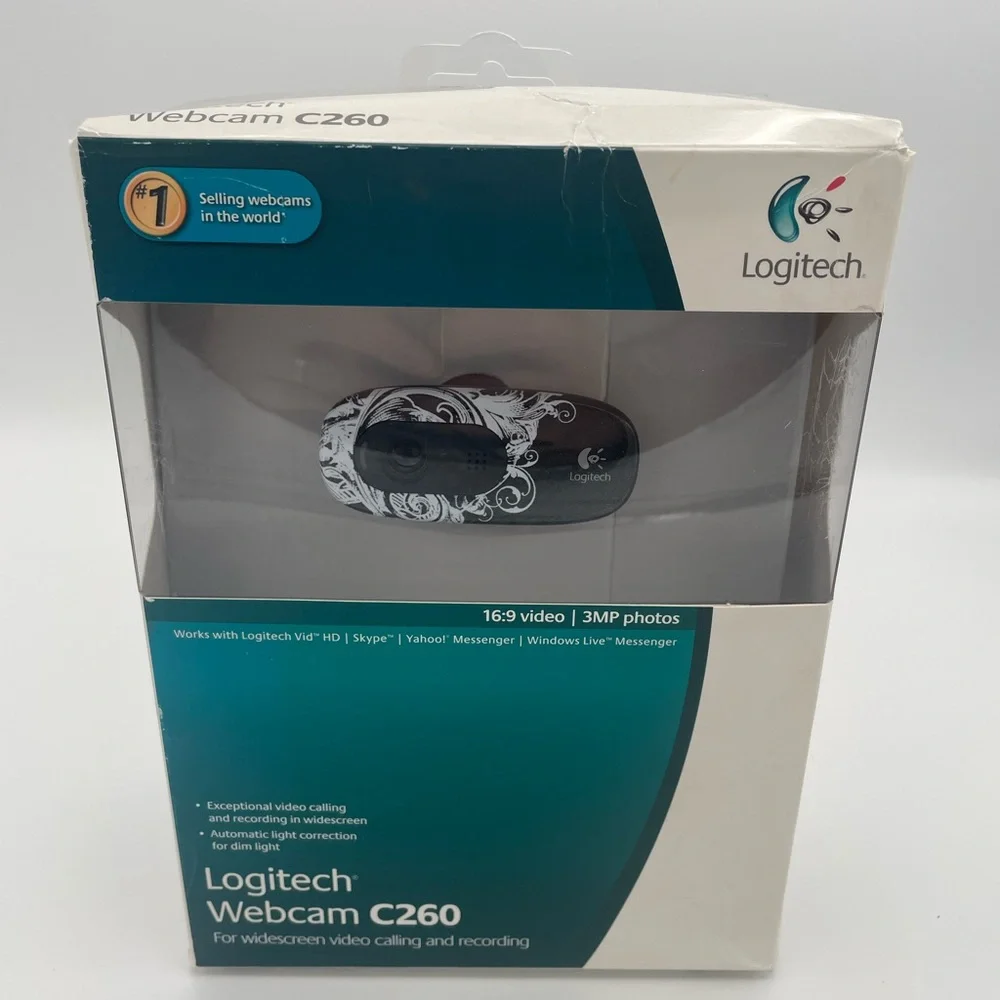 Logitech stylish webcam