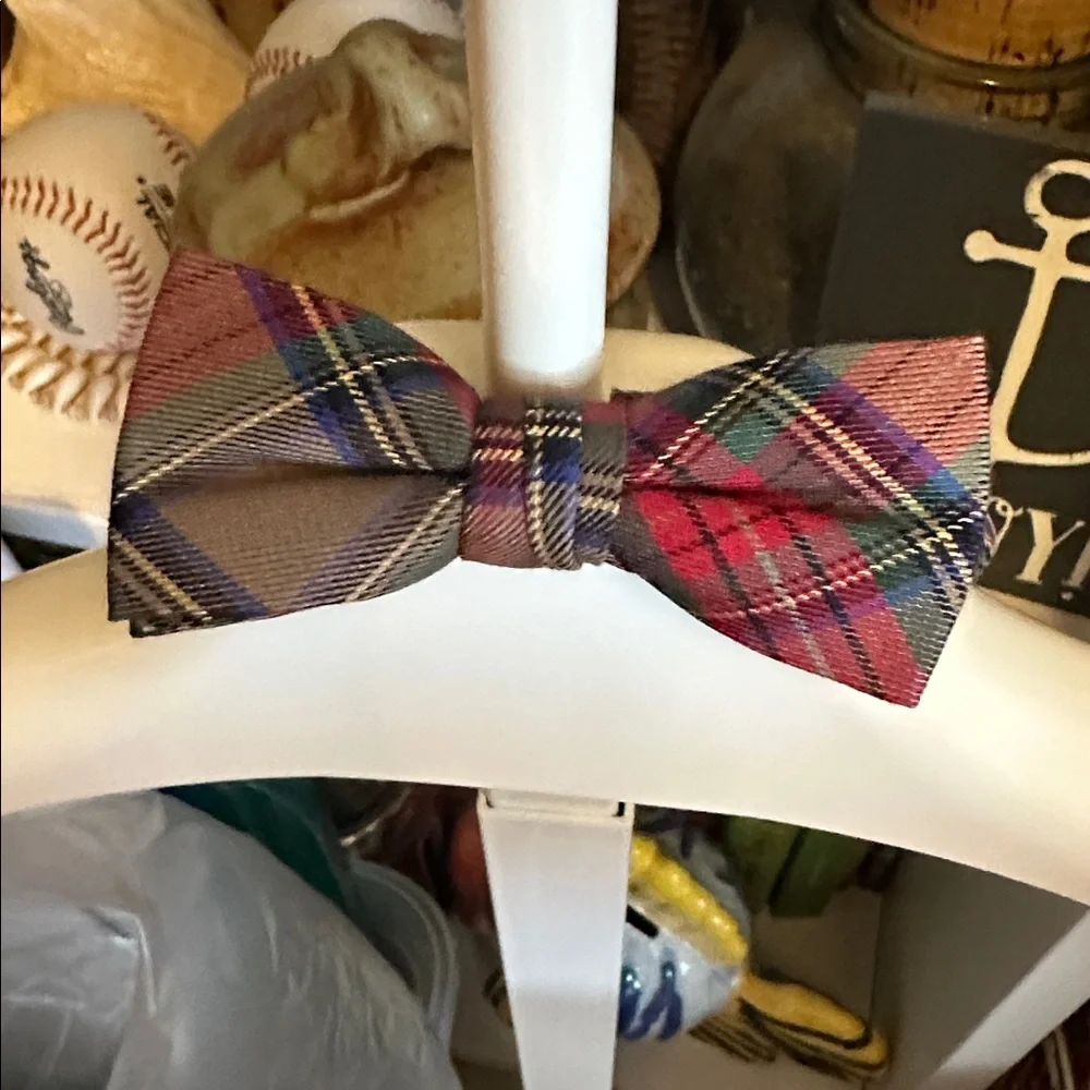 Crewcuts Multicolor Plaid Bow Tie