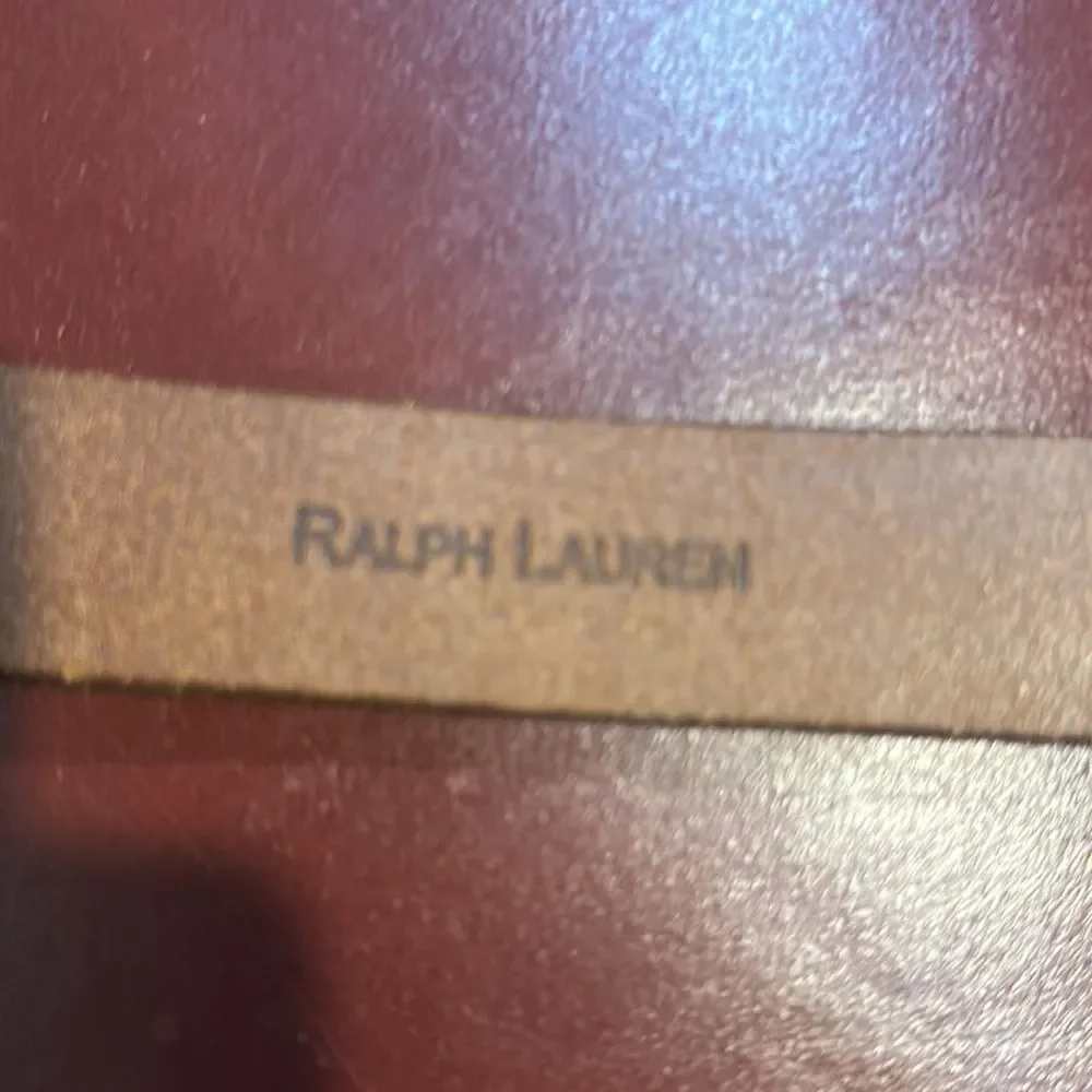 Ralph Lauren belt leather genuine