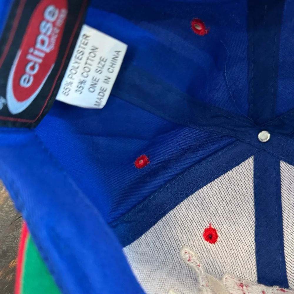 Eclipse blue red