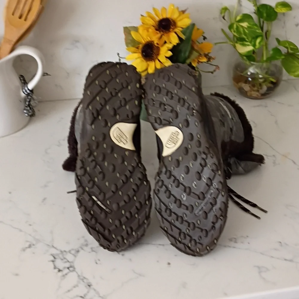 The North Face cozy boots