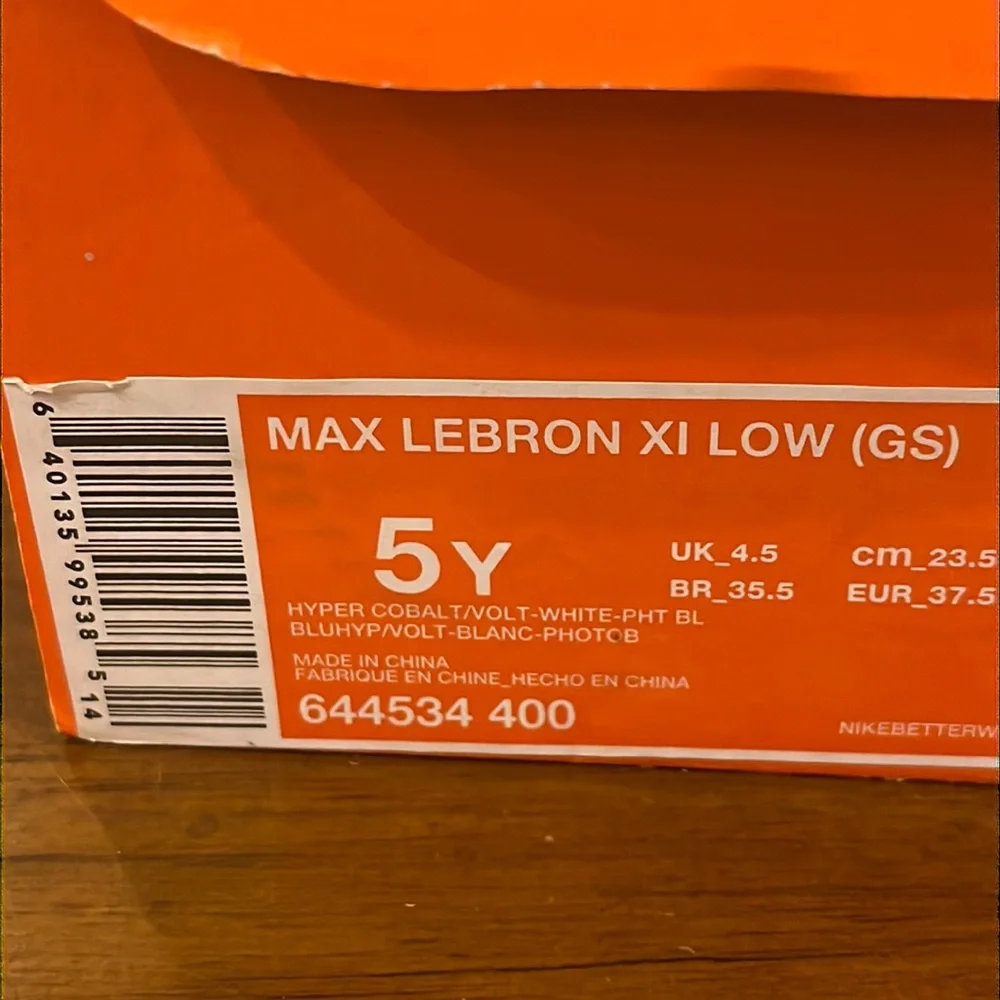 Nike new box