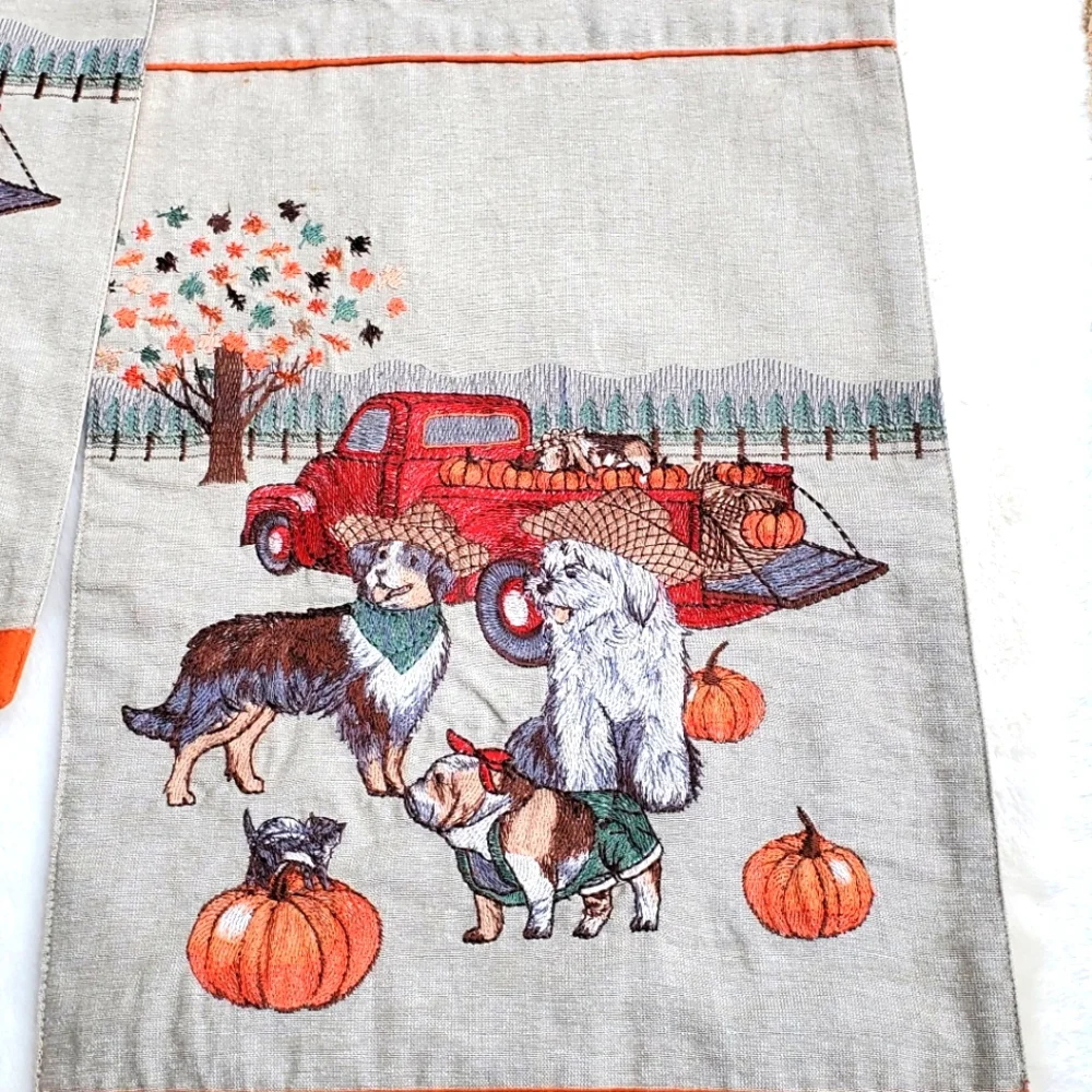 Fall table runner 13