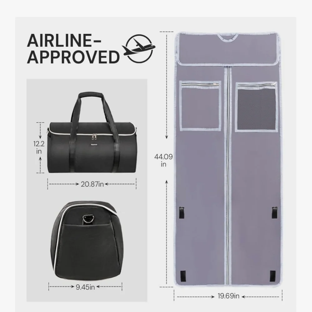 N/A garment bag