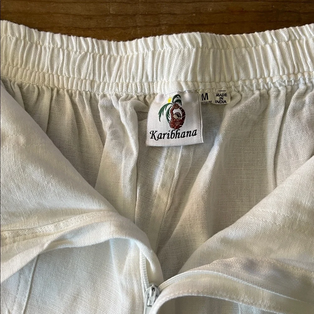 NEW Karibhana White Linen Pants