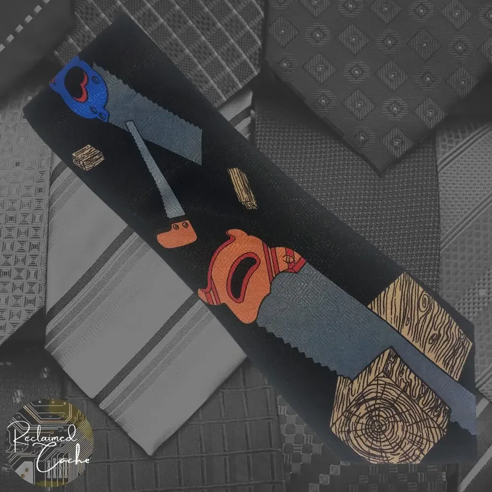 Saw Tools Tie