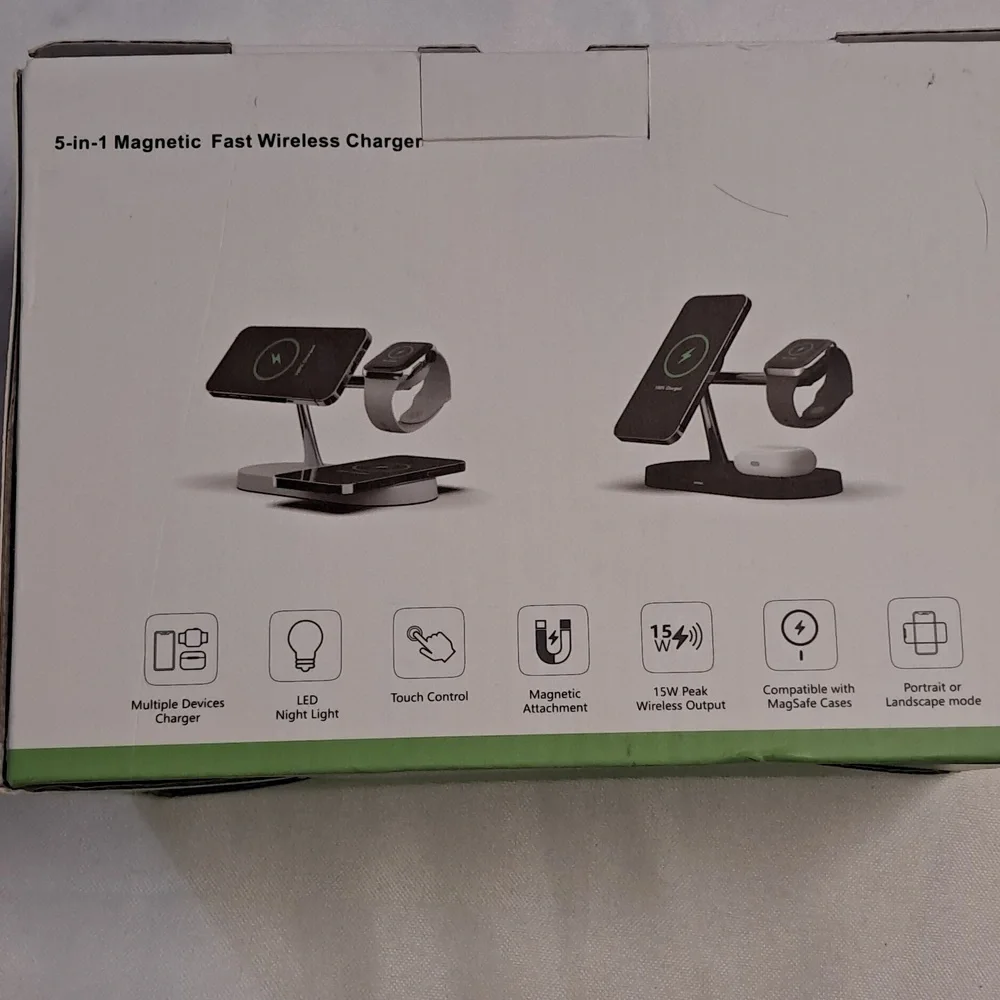 5-in-1 Magnetic Fast Wireless Charger