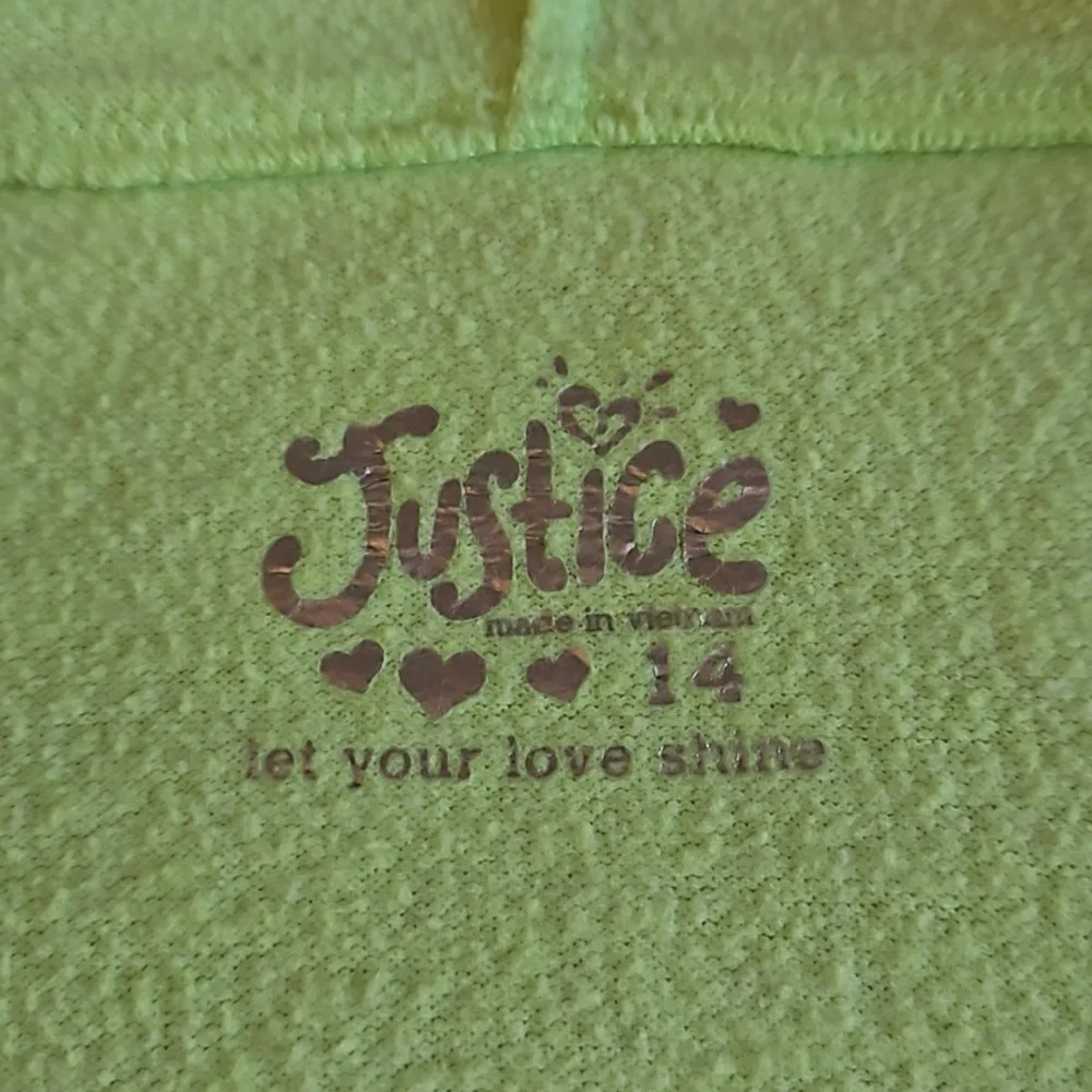 Justice bright neon