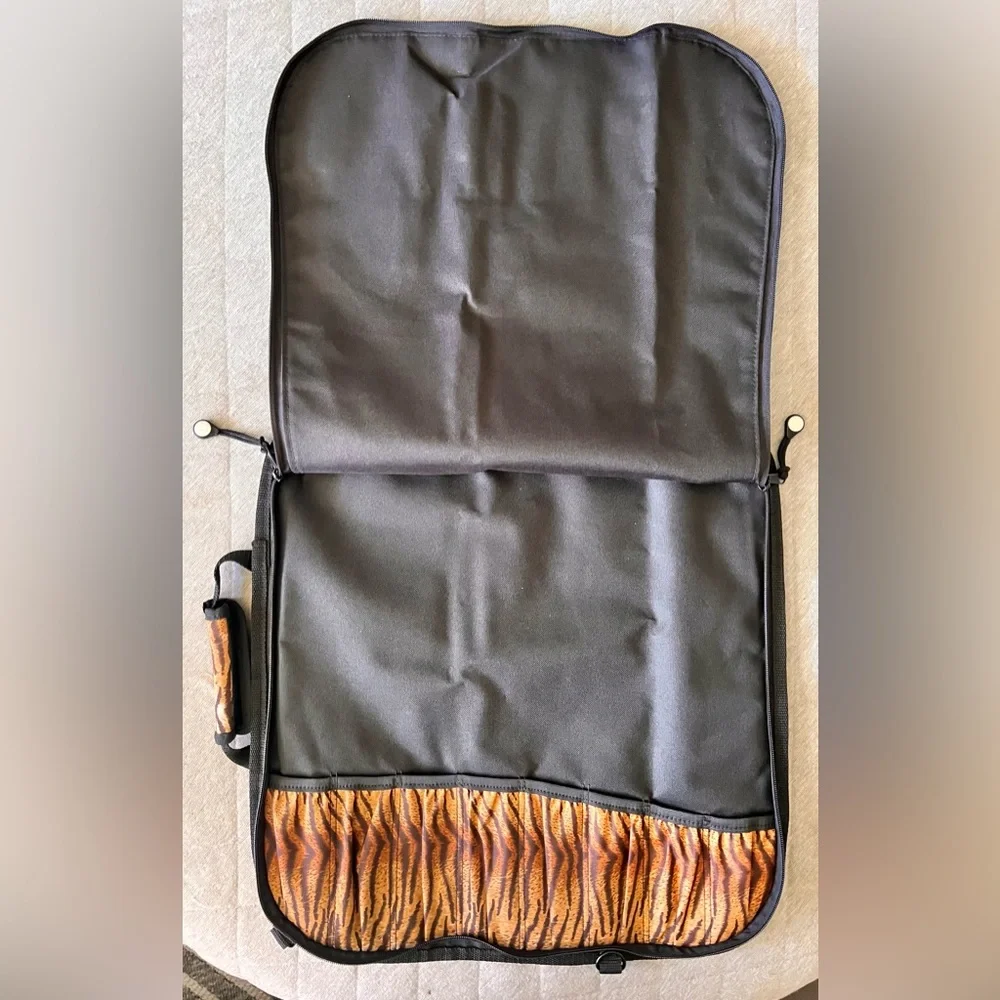 MESSERMEISTER 8 Pocket Heavy Duty Nylon Padded Knife Travel Roll Bag Orig $60