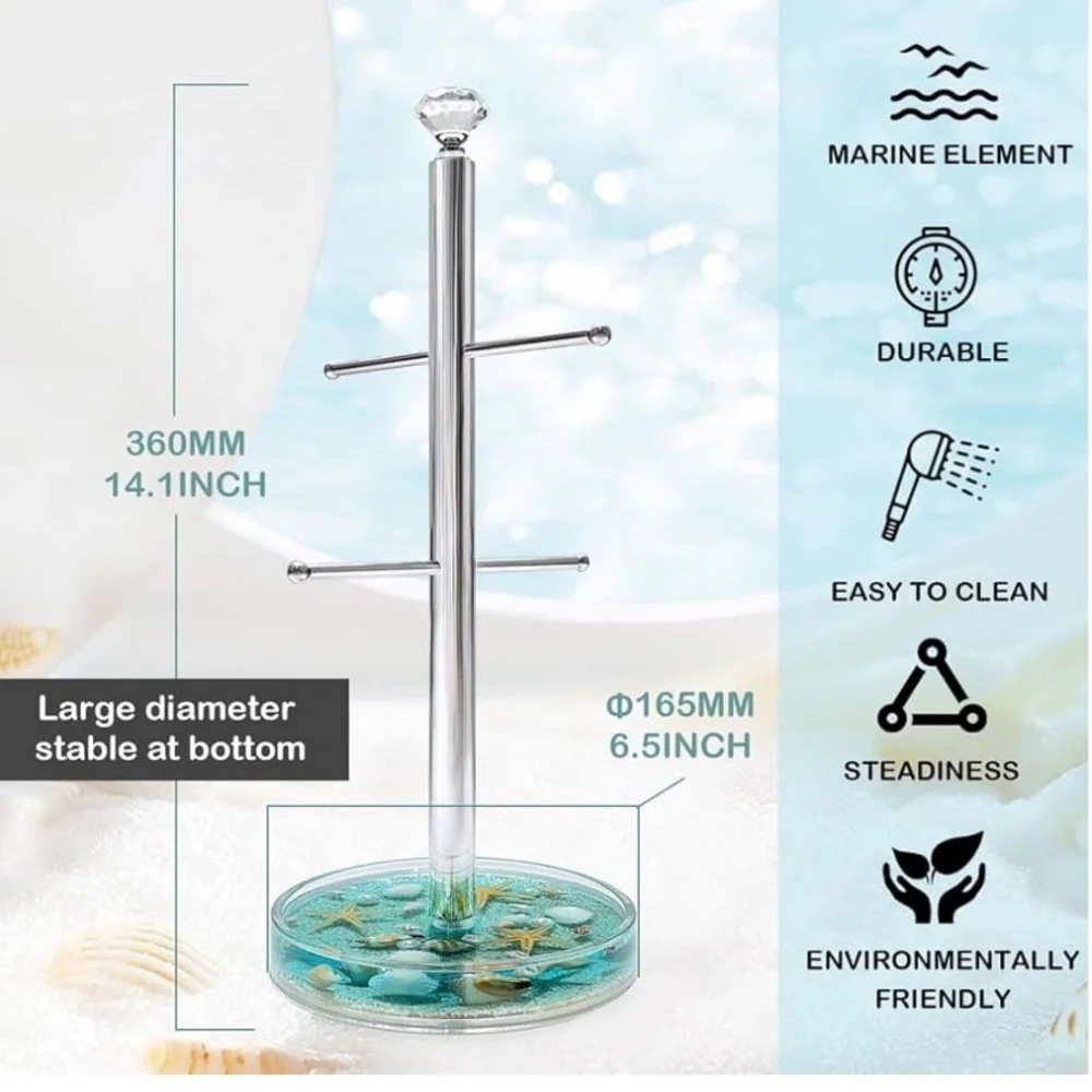 Versatile Mug Tree / Jewelry Organizer Stand by FONMY