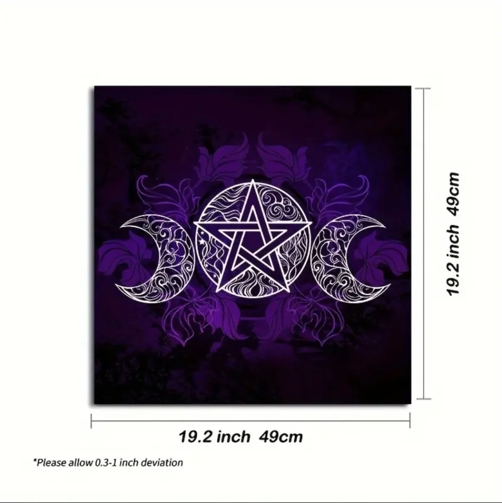 NEW March Goddess (Triple Moon) Altar Cloth