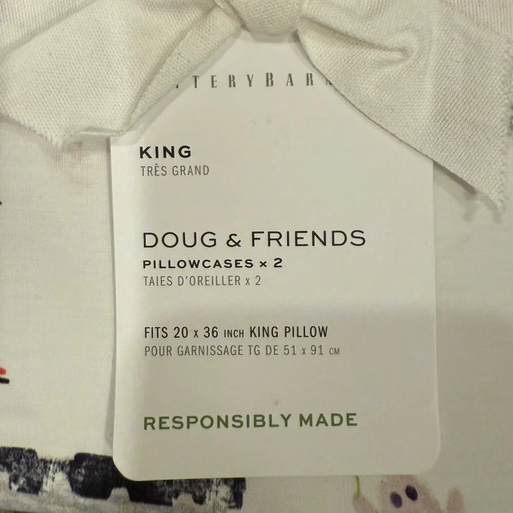 Halloween Doug & Friends King Pillowcase Set of 2 - PBK