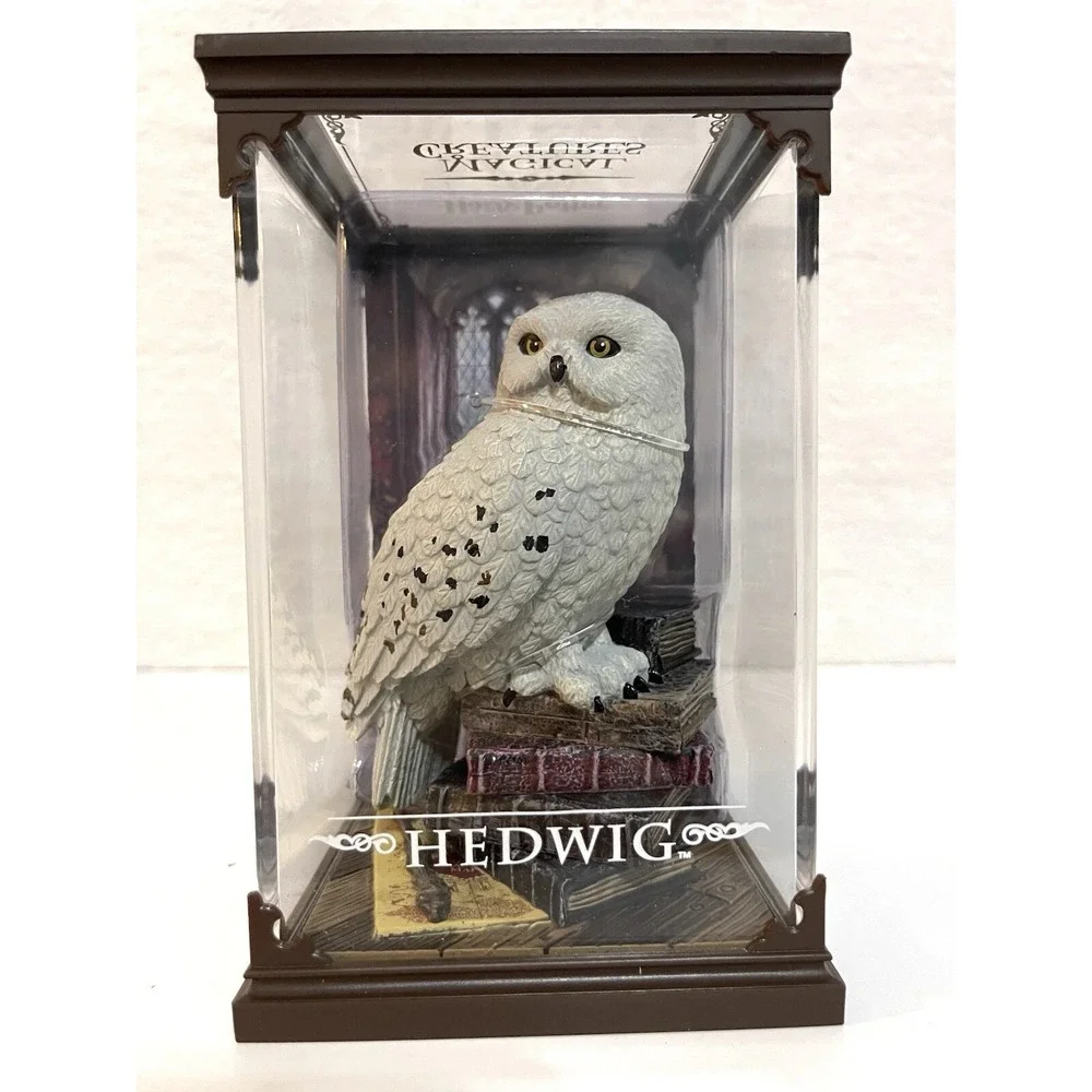 Harry Potter Magical Creature Noble Sculpture Figurine Hedwig Owl Vtg Statue