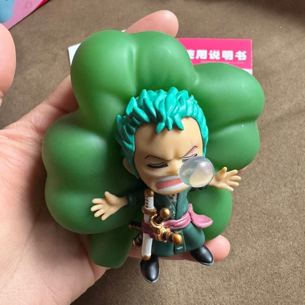 NEW One Piece Roronoa Zoro Night Light Figure Lamp Bedside LED Rechargeable