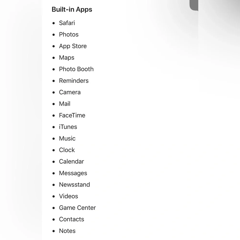 Apple great used