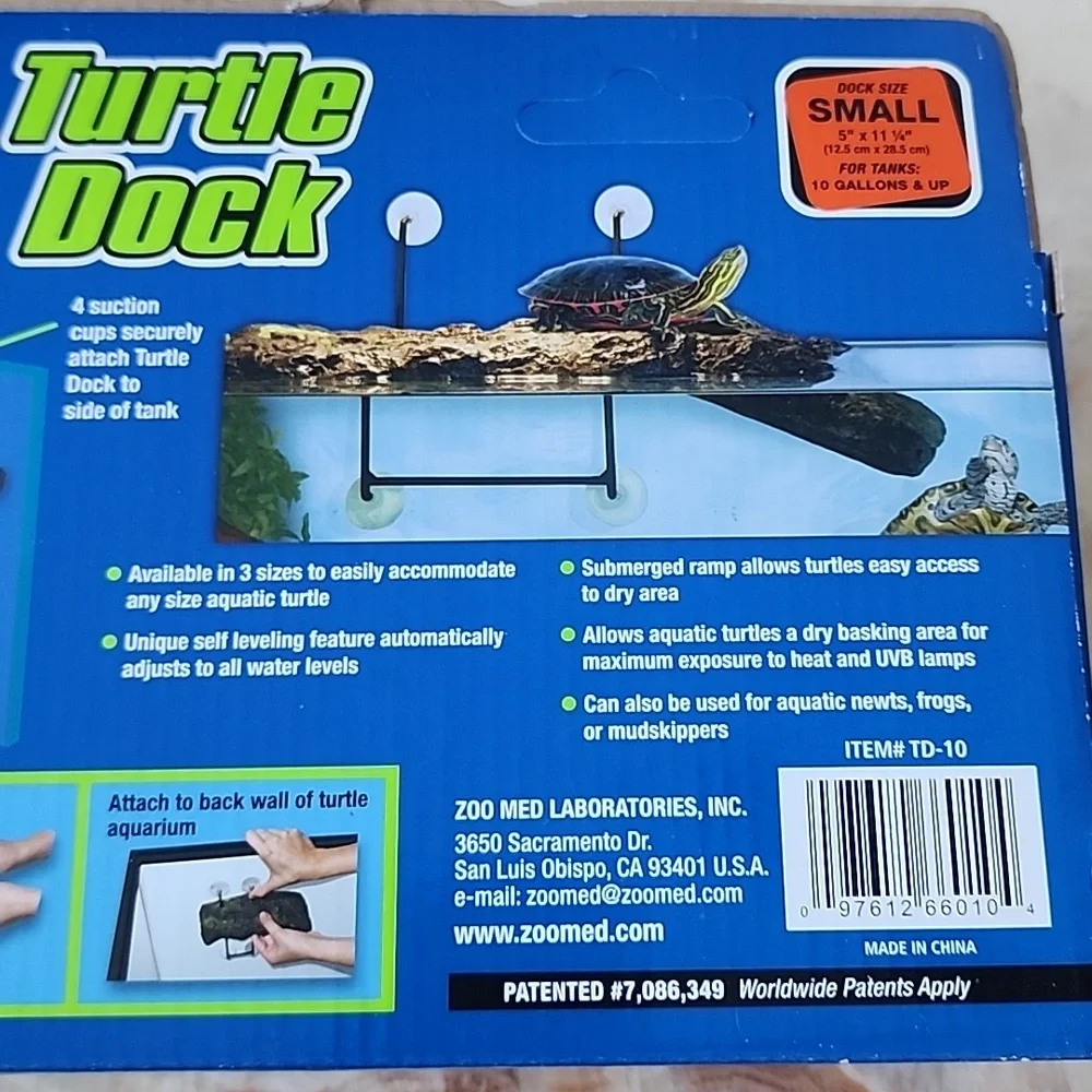 Zoo Med Turtle Dock Unique Floating for Aquatic Animals Small Size