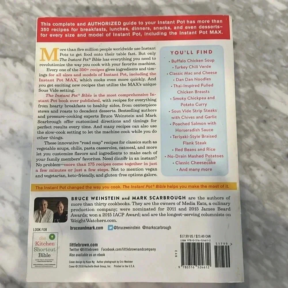 N/A cookbook instant