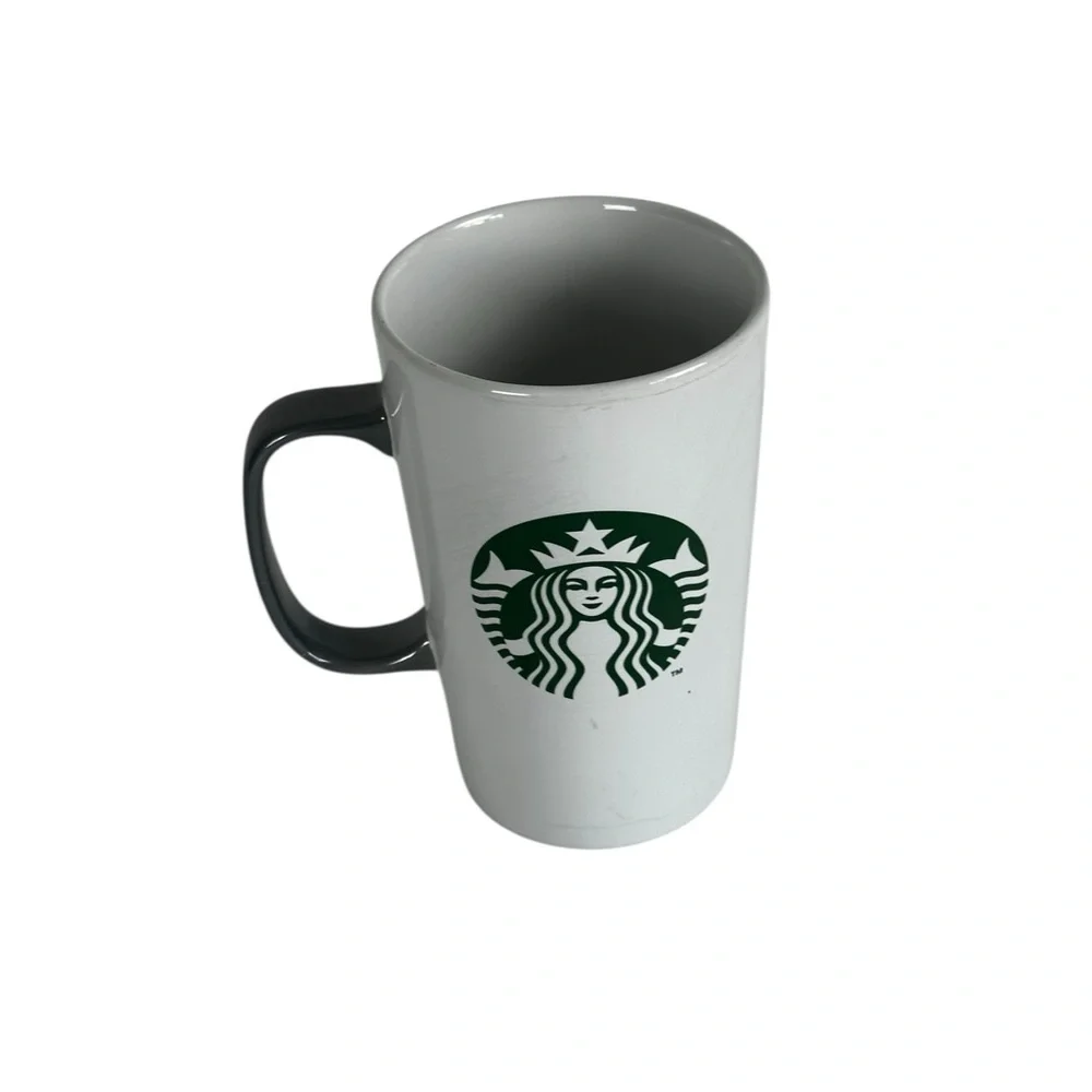 Starbucks sleek white