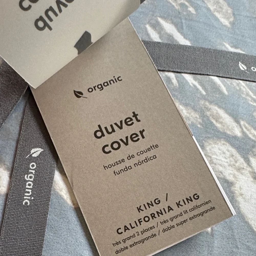 West Elm elegant duvet