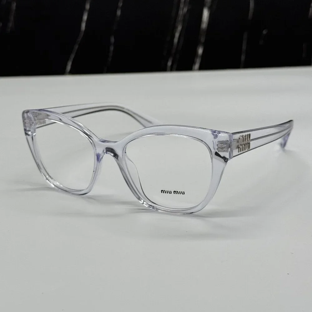 NEW MIU MIU MU05XV 15Z1O1 CAT EYE WOMEN EYEGLASSES VMU 05X 15Z1O1, MU 05XV