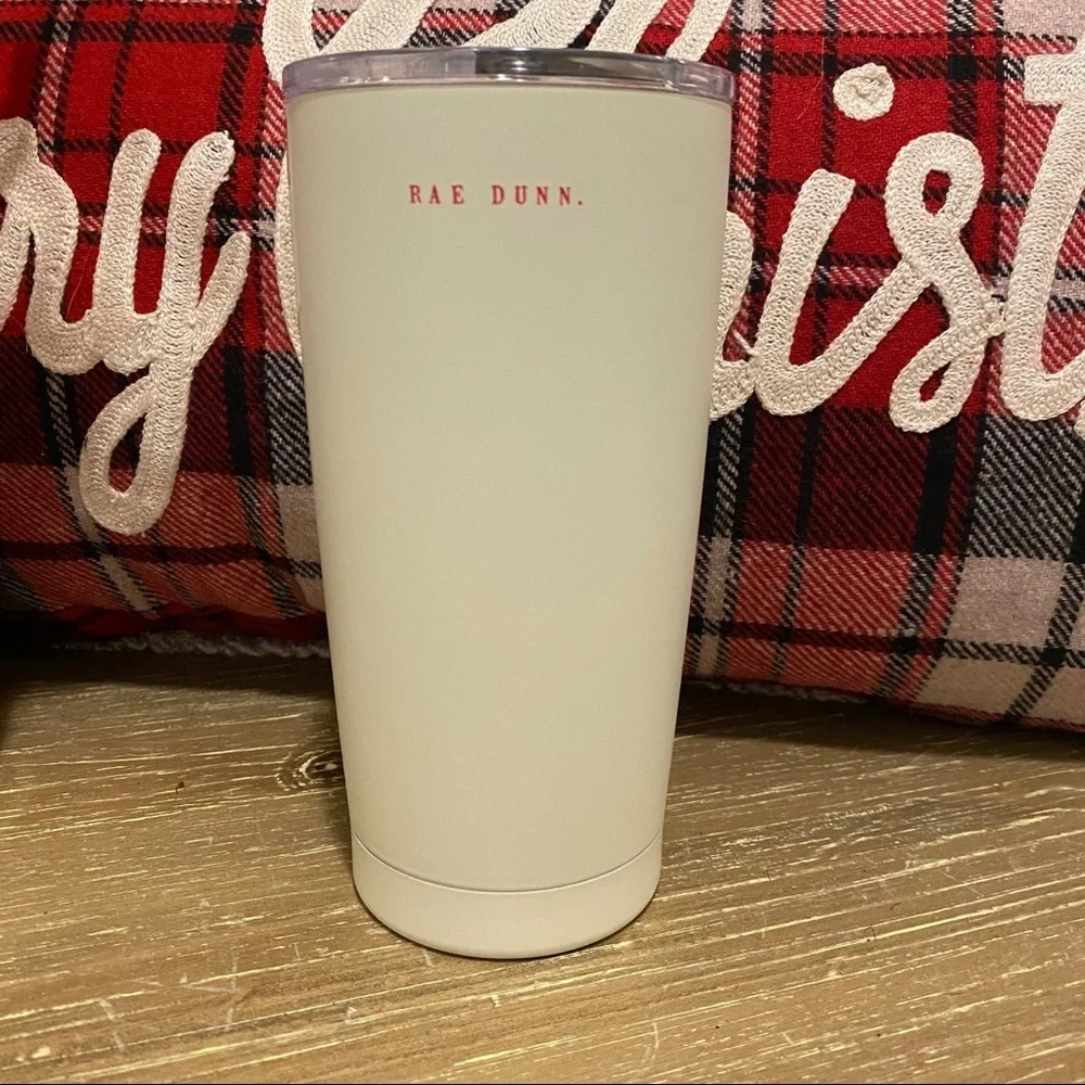 Rae Dunn insulated travel Mug MERRY CHRISTMAS