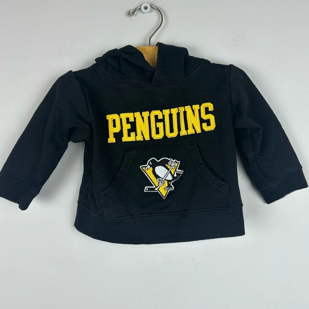 NHL Pittsburgh Penguins Toddler Hoodie Size 18M Official Licensed Product