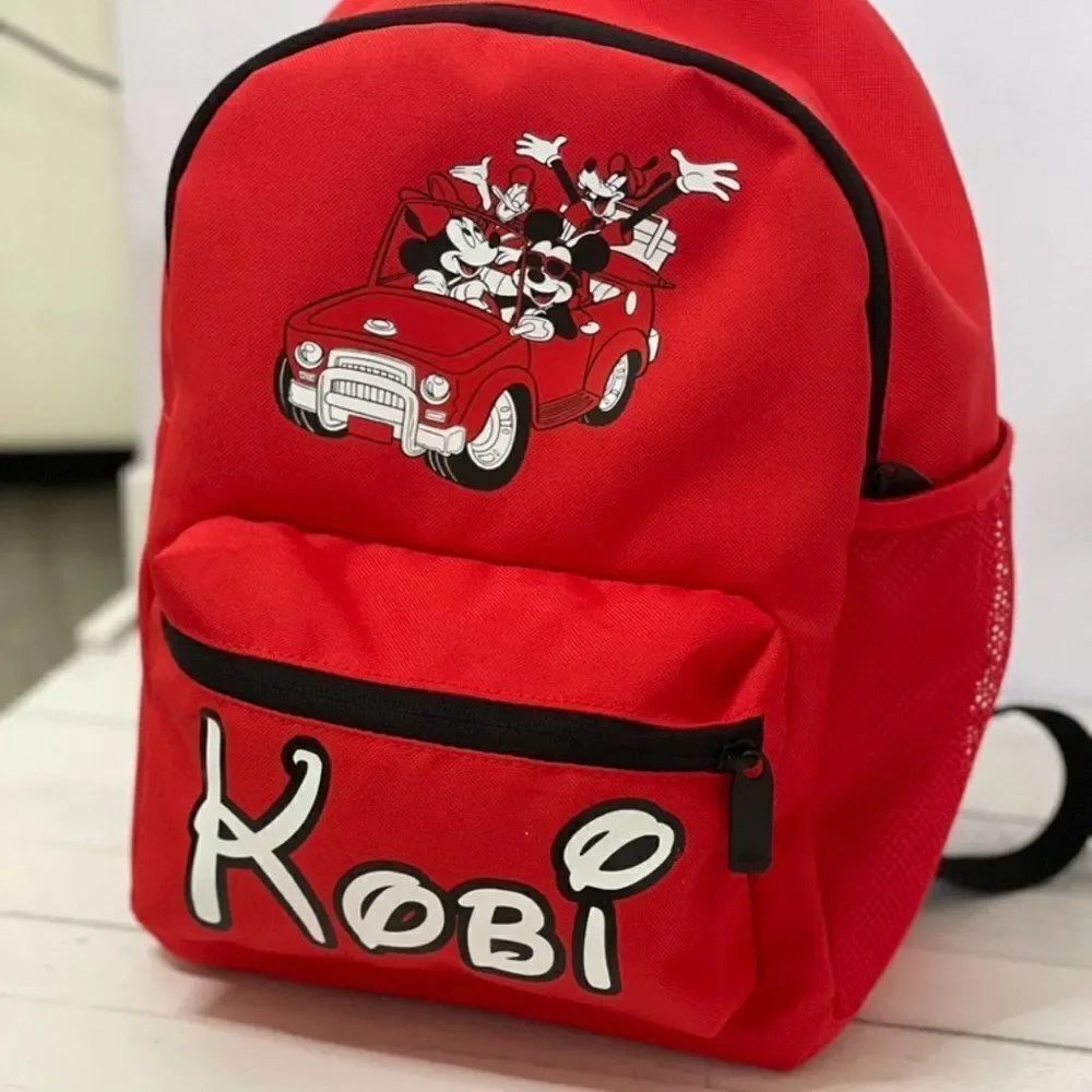 PERSONALIZED DISNEY MICKEY & FRIENDS BACKPACK