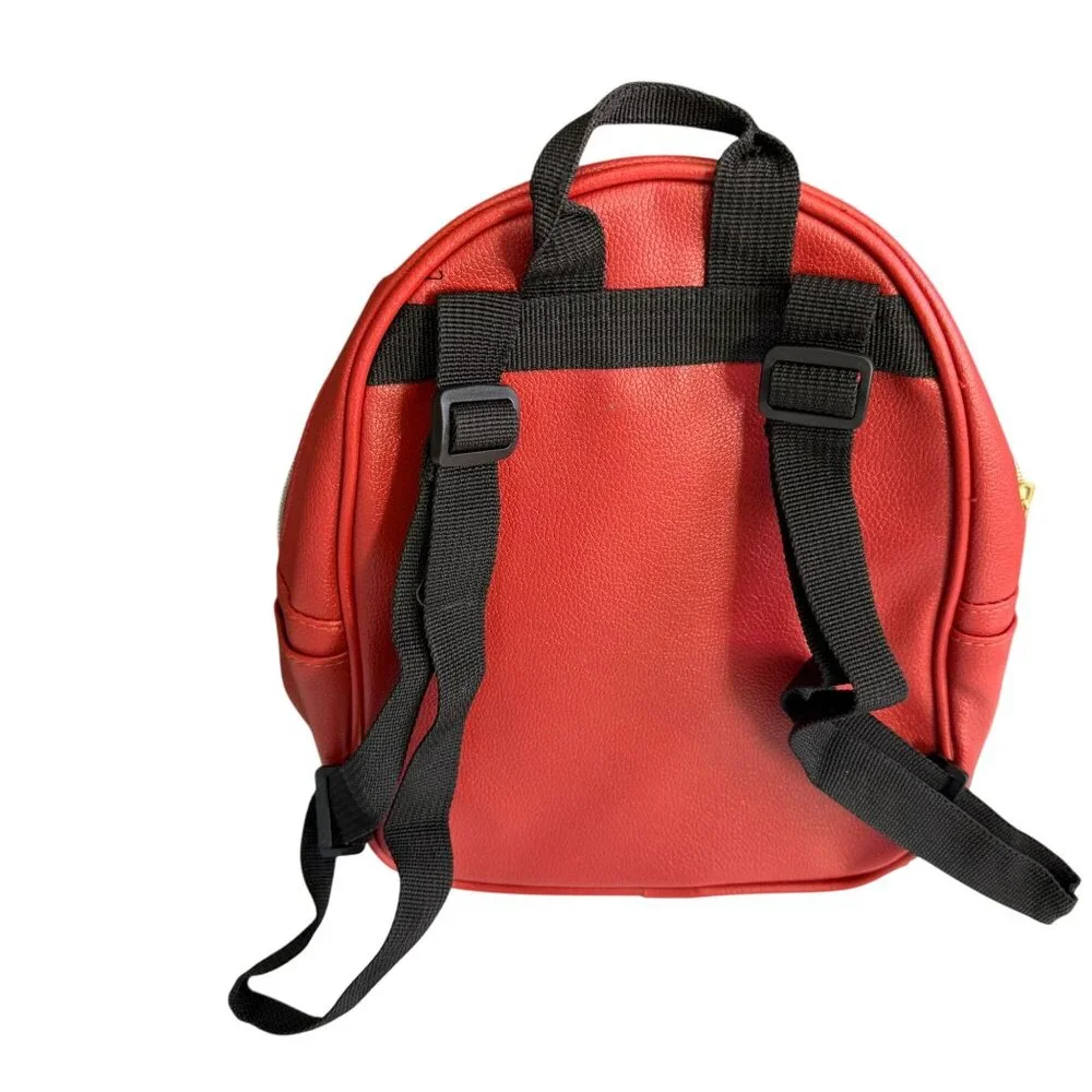 Harry Potter Faux Leather Gryffindor Mini Backpack Women's Red Everyday School