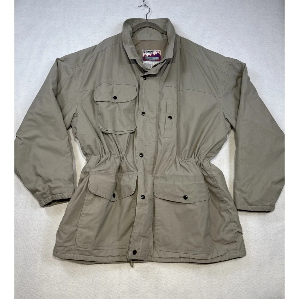 Walls Mountain Jacket Men's XL Beige Thinsulate Insulated USA Made Vintage Work