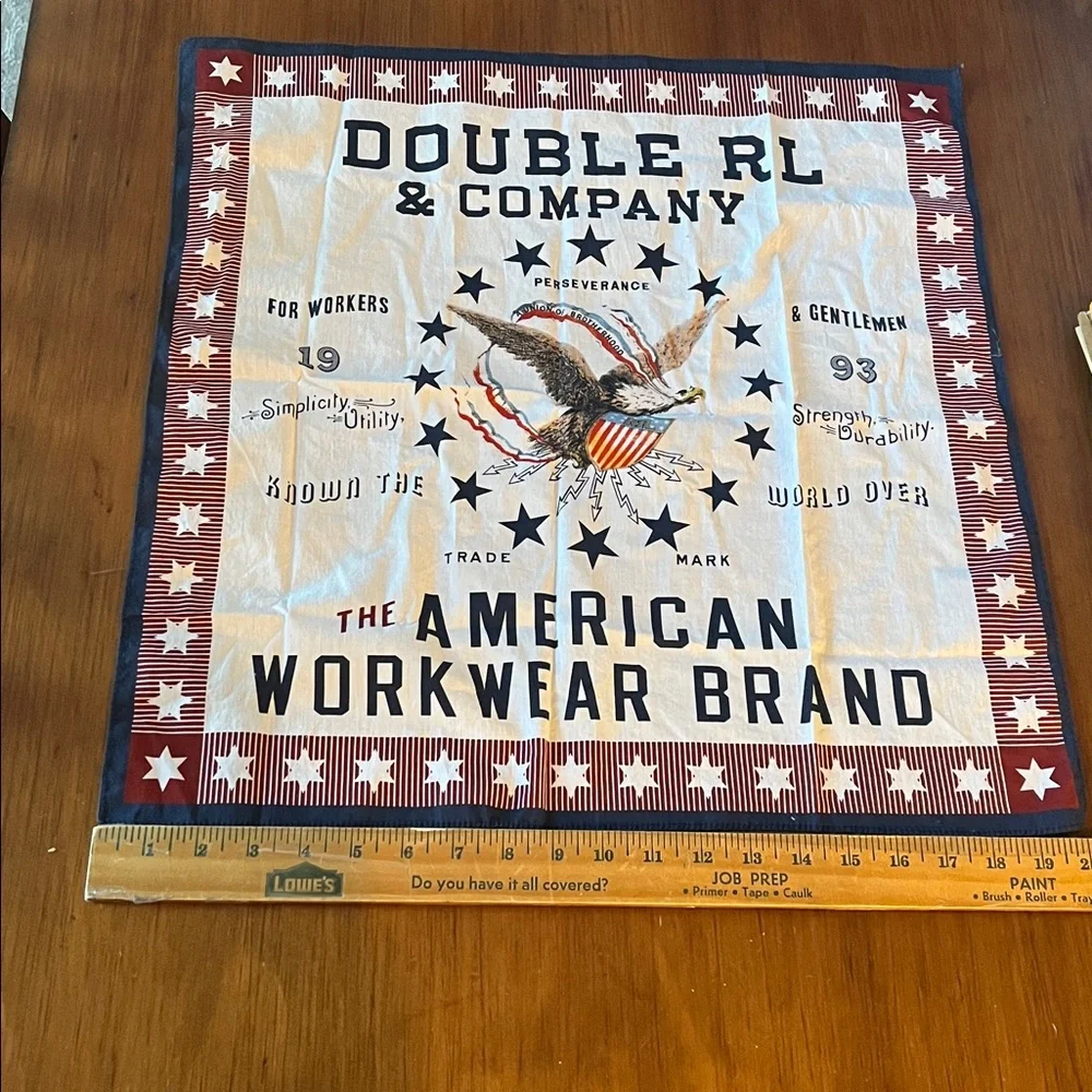Ralph Lauren Double RL authentic holes