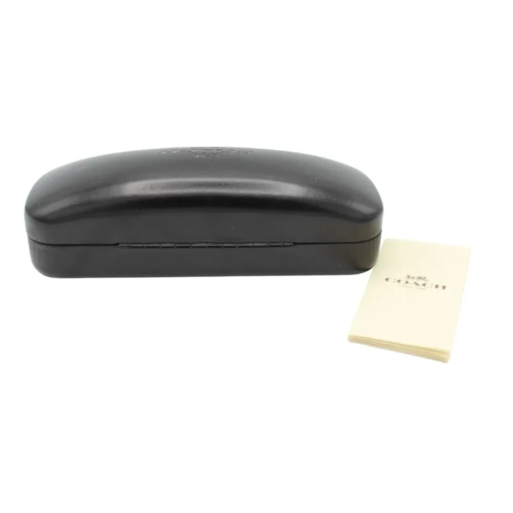 Coach black leather