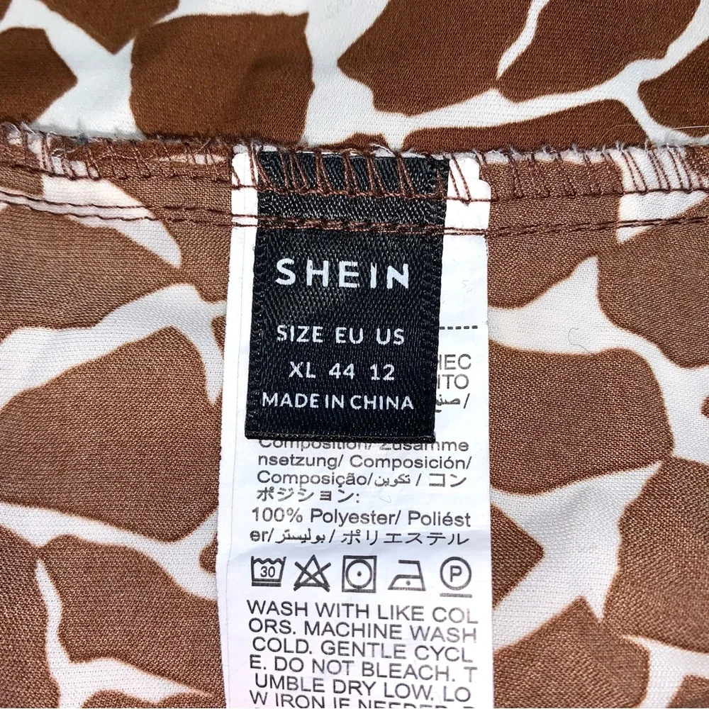 SHEIN giraffe print