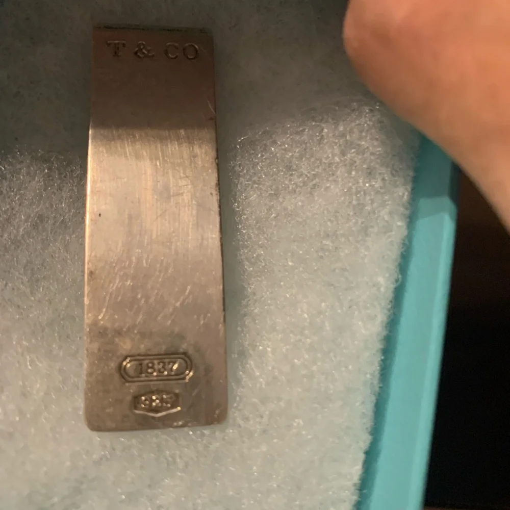 TIFFANY & Co 1837 Silver Money Clip