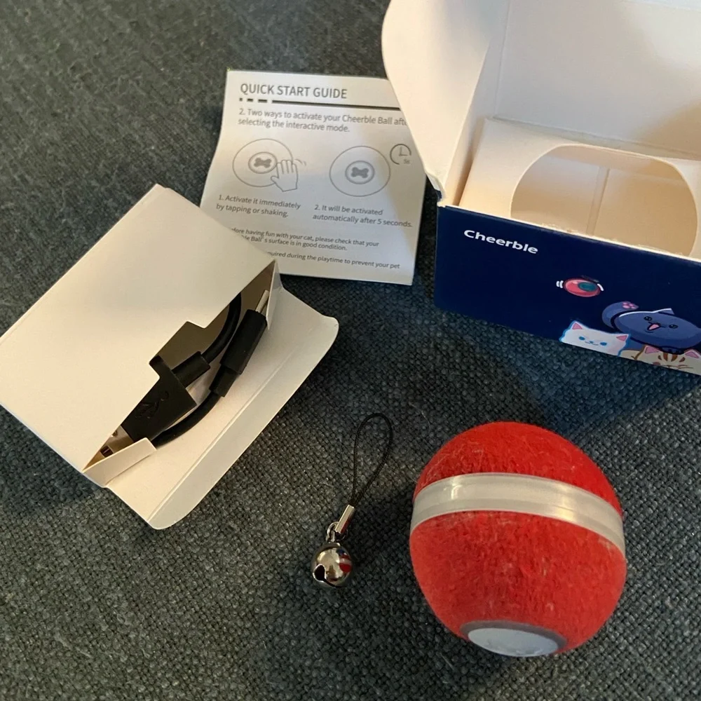 Cheerble Ball M1 Interactive Red Cat Toy