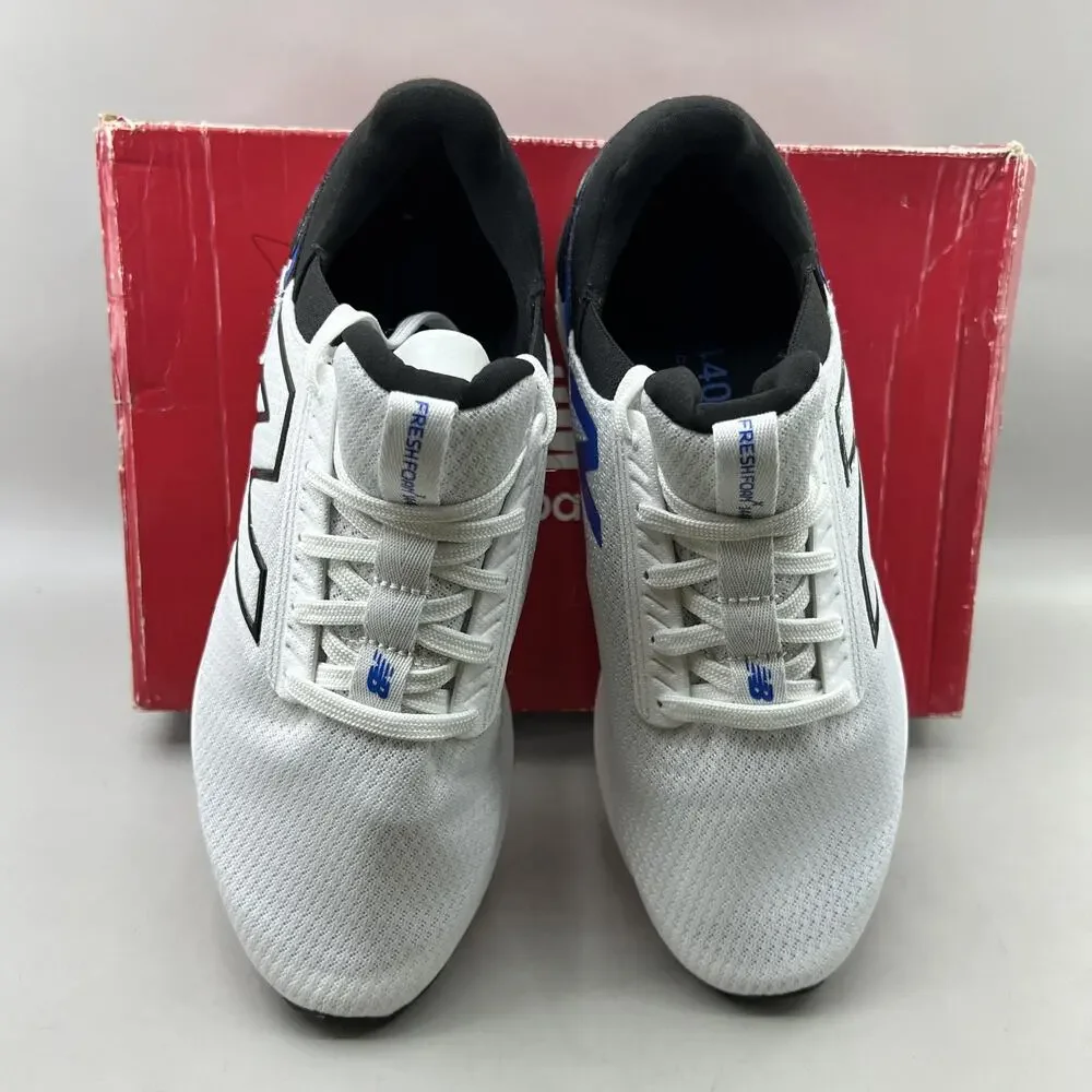 New Balance Fresh Foam X 1440 Sneakers Men Size 10.5 D White Blue Running Shoes