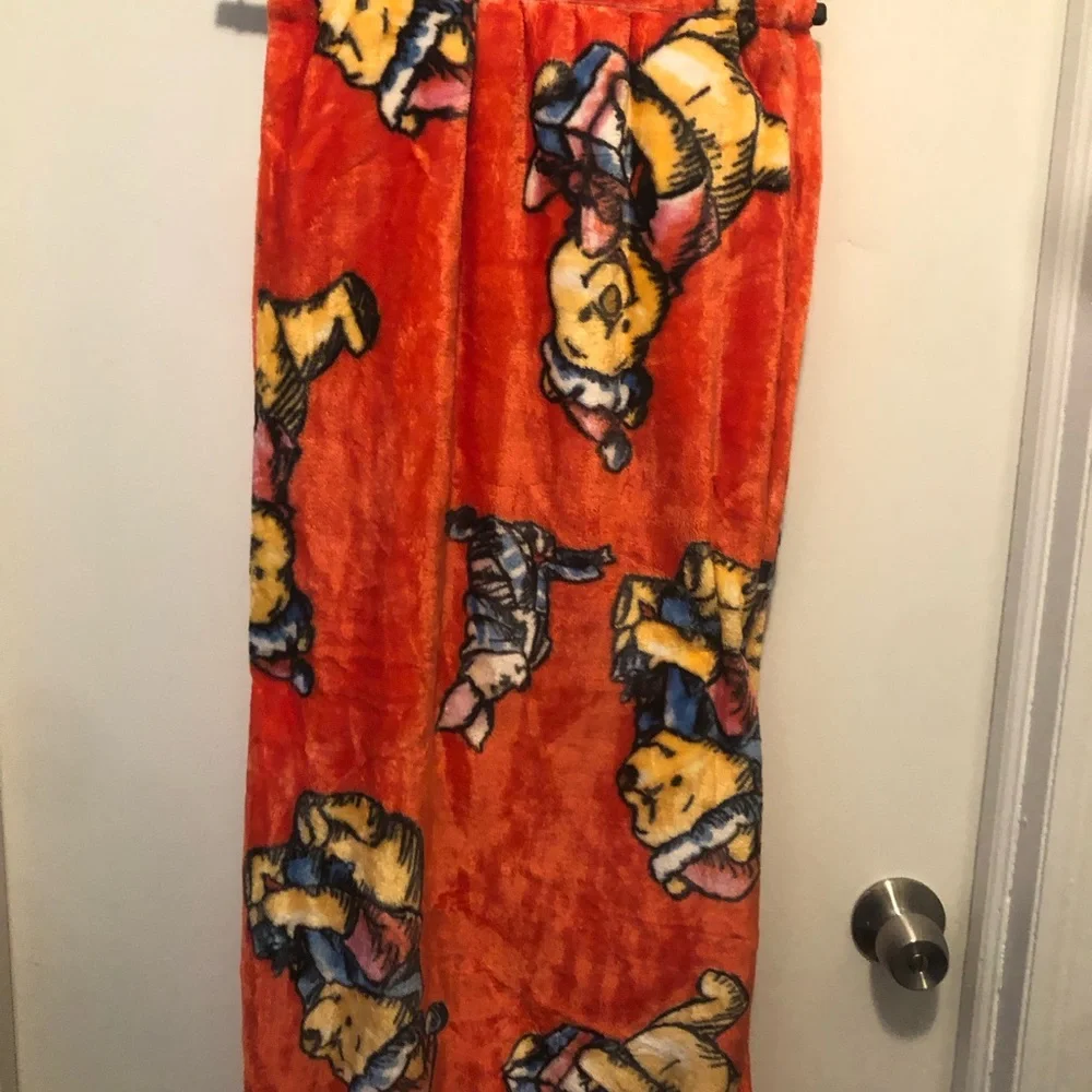 🎄 Winnie the Pooh & Piglet Christmas Throw Blanket