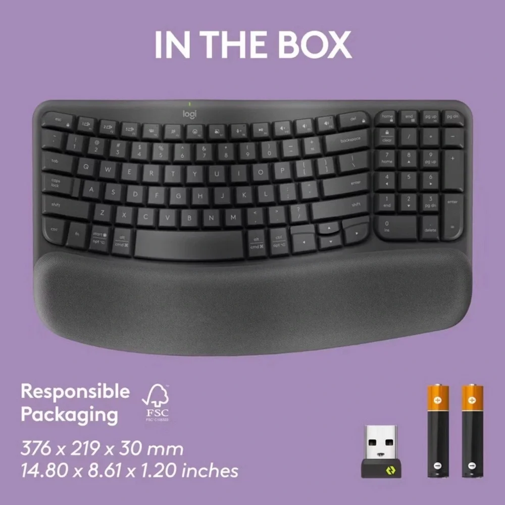 Logitech Wave Keys Bluetooth Keyboard