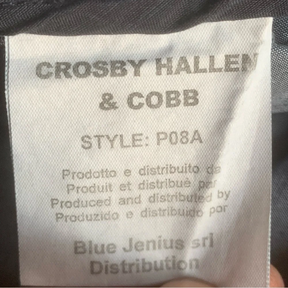 Crosby Hallen & Cobb men’s size