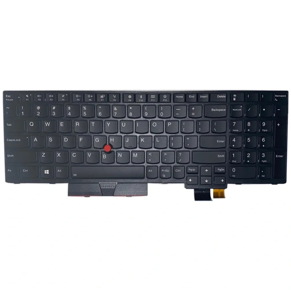 U.S English Backlit Laptop Keyboard for Lenovo Thinkpad P15 Gen 2 5N21B44402 etc