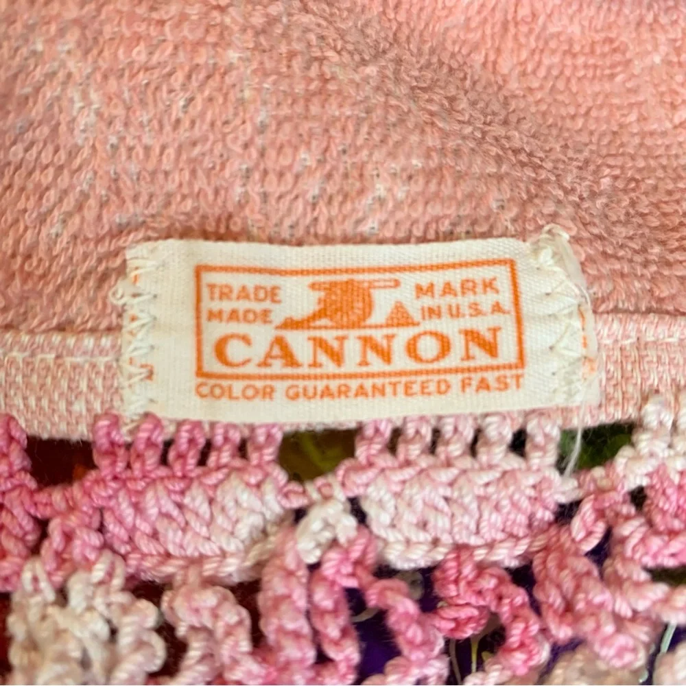 70s “Mary Lou” Embroidered Hand Towel