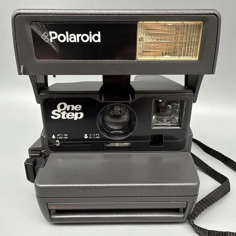 Vintage Polaroid One Step 600 Instant Film Camera With Box Unused