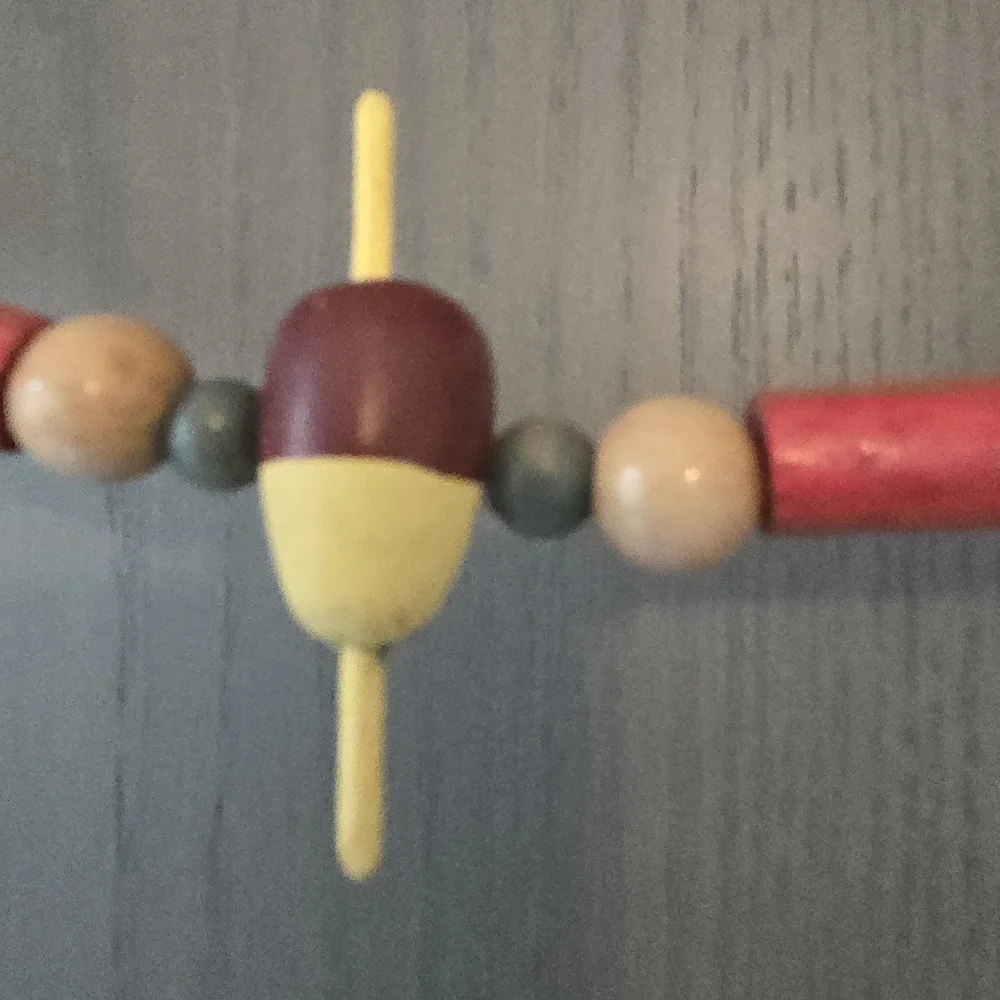 Colorful Beaded Fish And Bobber Garland
