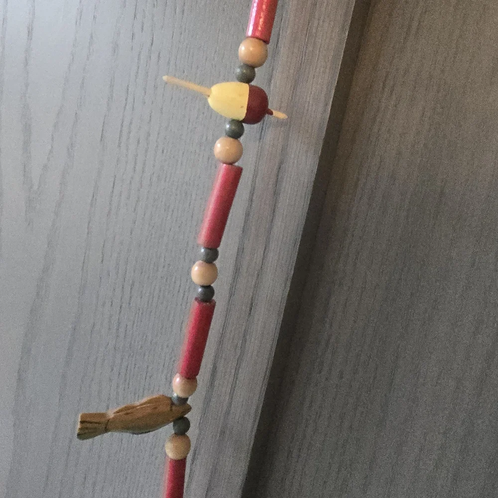 Colorful Beaded Fish And Bobber Garland