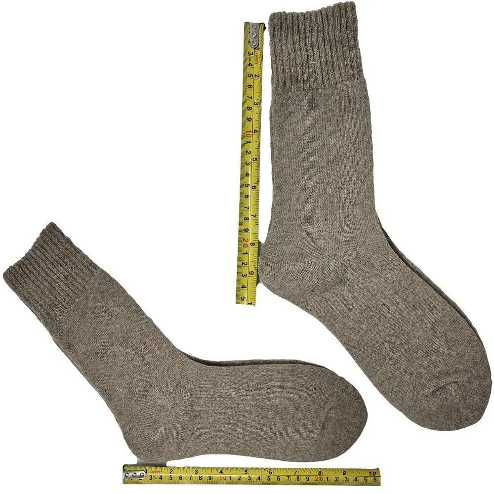 Women Merino Lamb Wool Socks, Thick Warm Winter Thermal Crew Socks, 3 Pairs. NEW