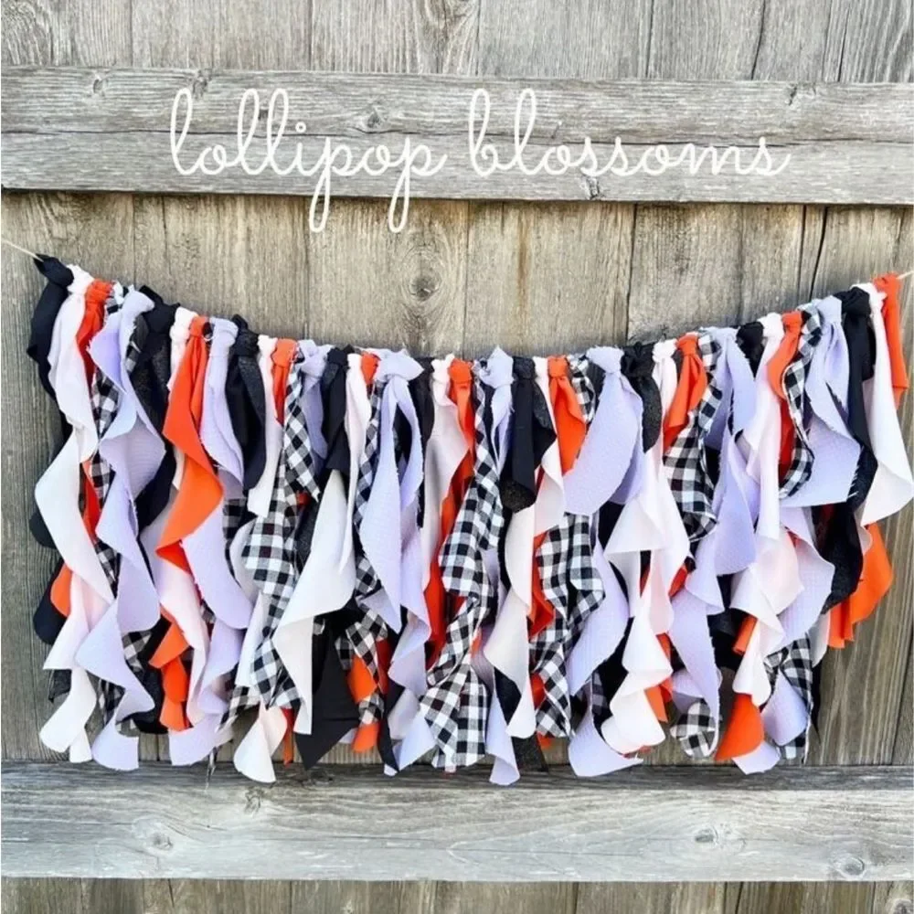 Halloween Ruffle Garland