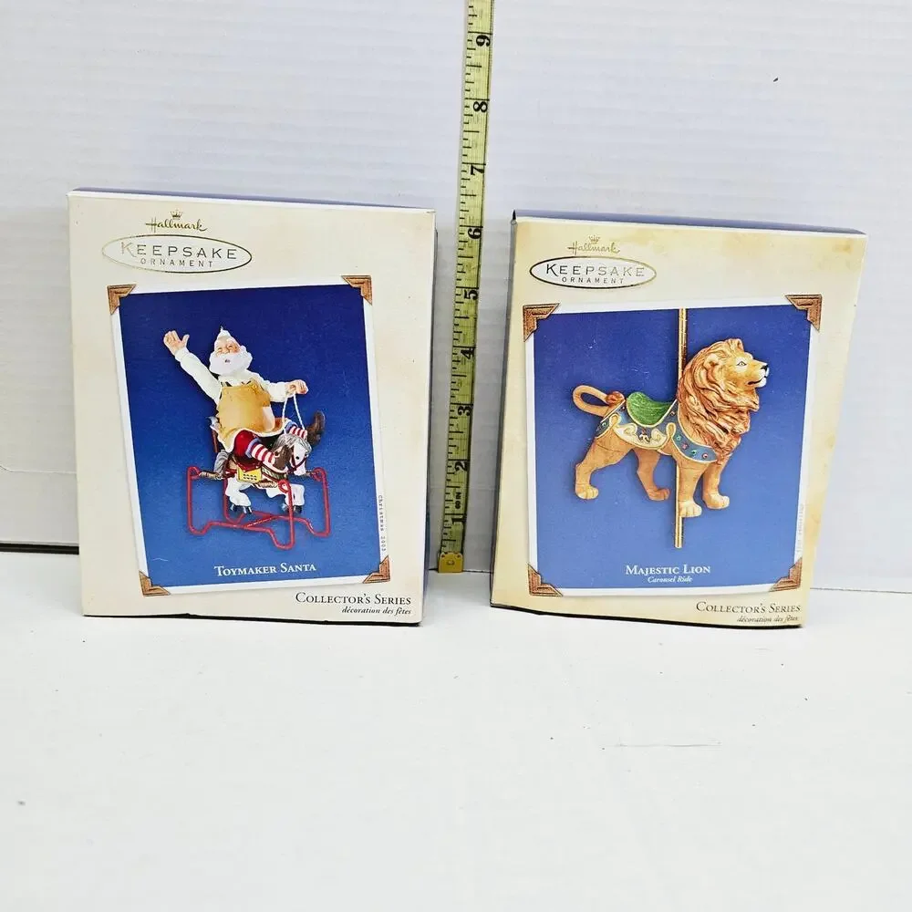 Hallmark Keepsake Ornament Bundle All in Boxes Christmas Holiday