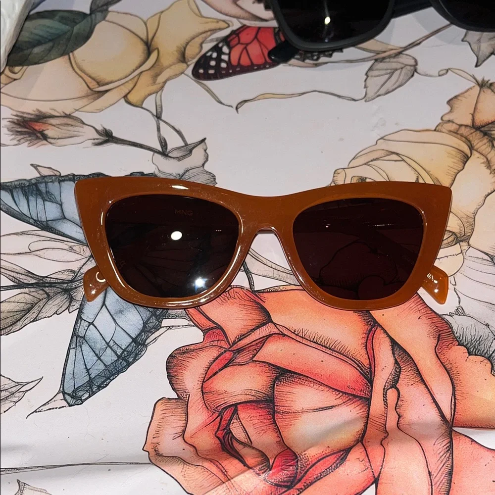 MNG orange clear  Sunglasses for cat eye 57010620