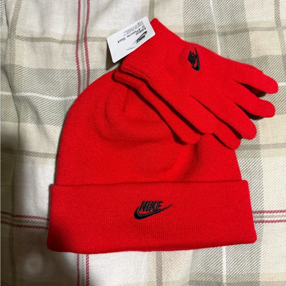 Nike logo red vibrant