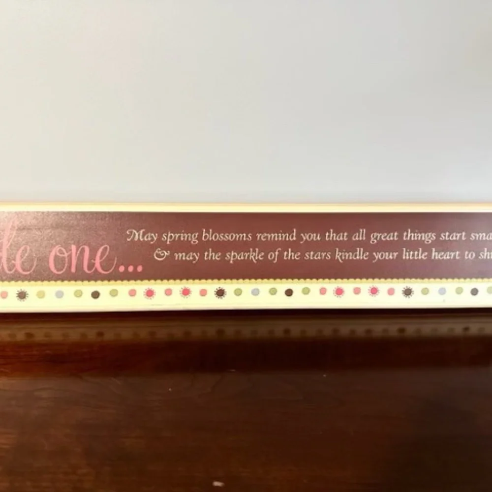 Wooden Wall sign. Baby, Children's Decor for a nursery, bedroom, playroom, etc.